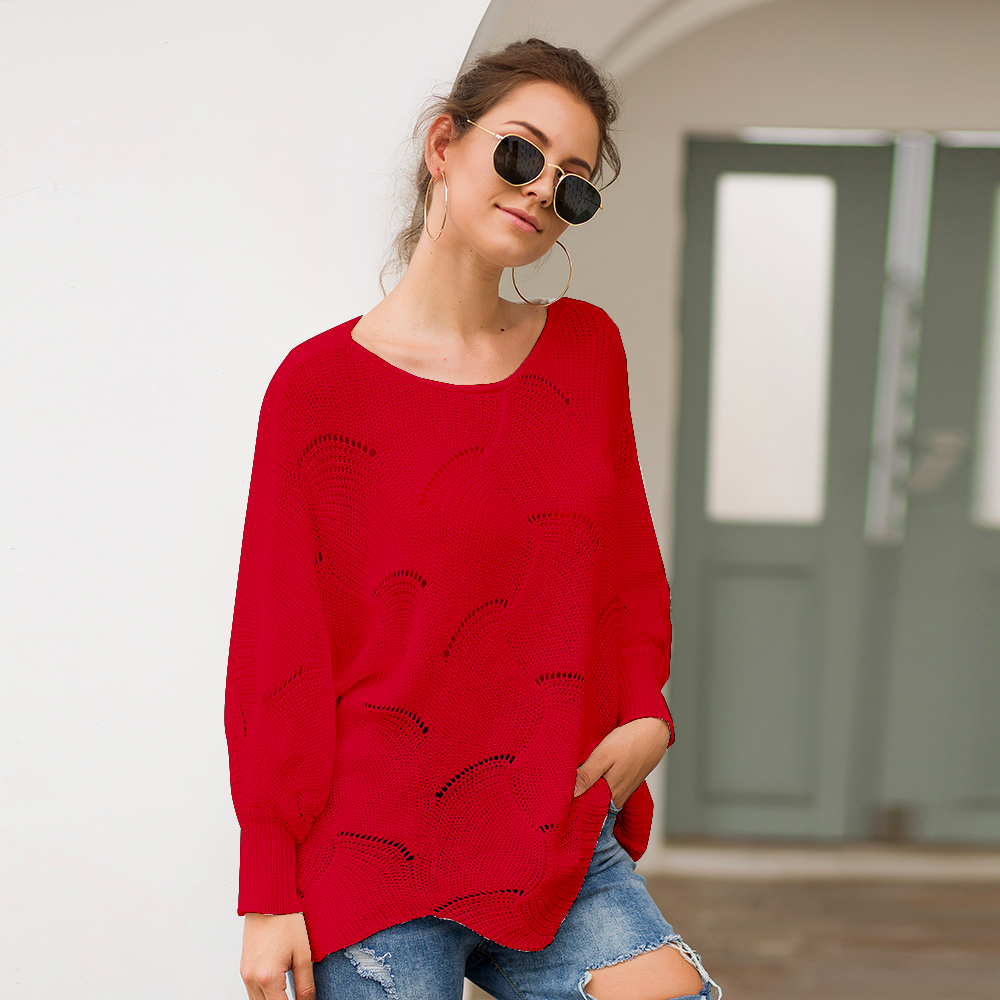 SZ60243-3  NEW Autumn Bohemian Style O Neck Sweater